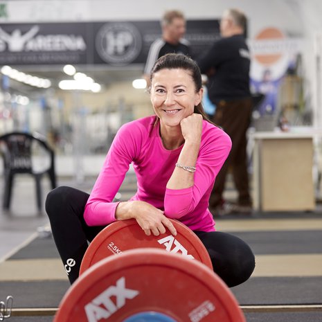 Kirsi Paakkari aloittaa päivän usein seitsemältä treenaamalla.