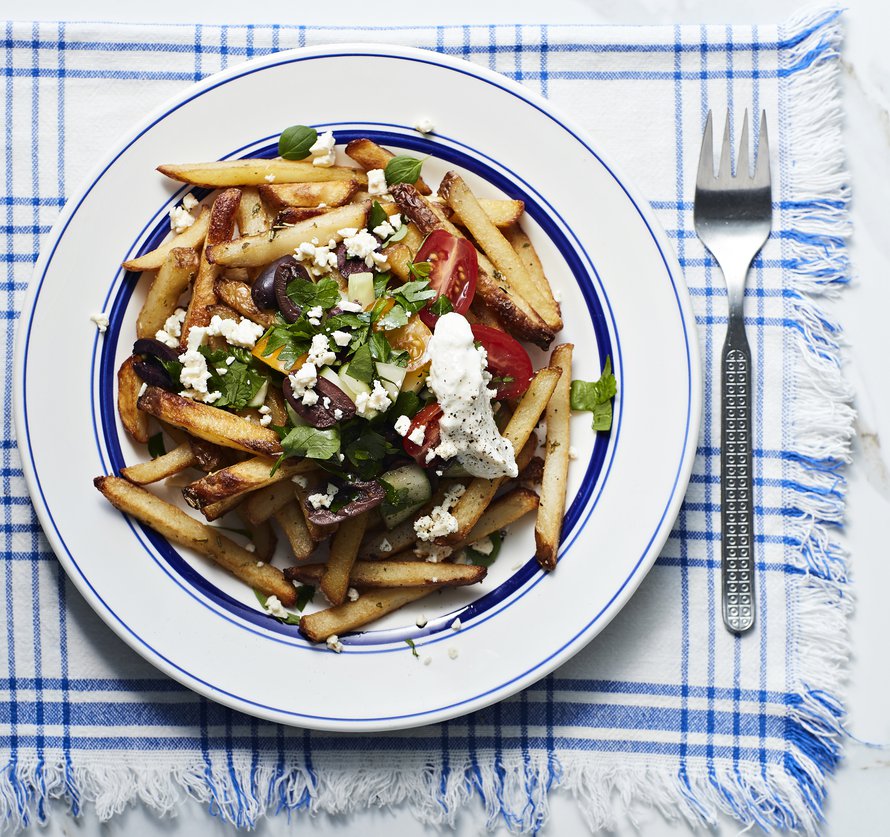 Ei ole lähes mitään, mitä feta ei parantaisi. Se maistuu taivaalliselta muun muassa ranskisten kanssa.