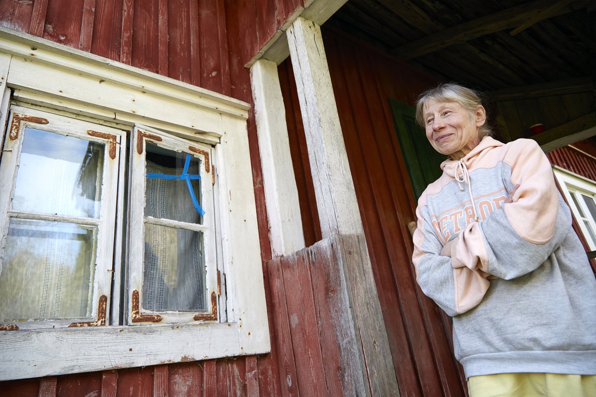 Tila on Paulan äidin lapsuudenkoti. ”Äiti aina sanoi, ettei lähde täältä kuin kantamalla. Se toteutui.”