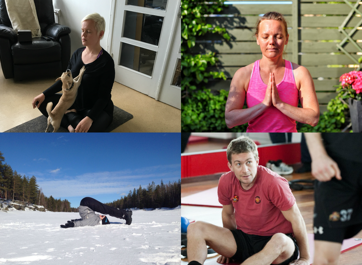 Susanna Keskinarkaus, Saara Marvala, Katja Misikangas ja Antti-Jussi Niemi.