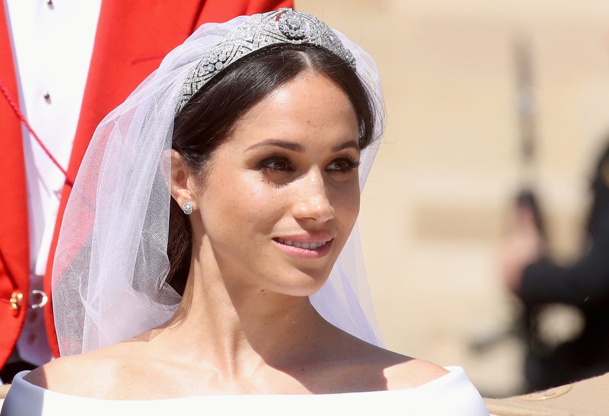 Näin hehkuvalta Meghan näytti hääpäivänään. Kuva: Shutterstock