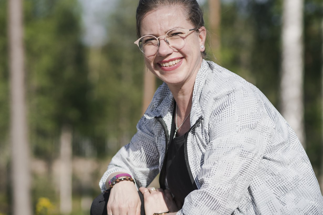 Päivi Stoor löysi uuden innon liikkumiseen Kangoo jumps -lajista.