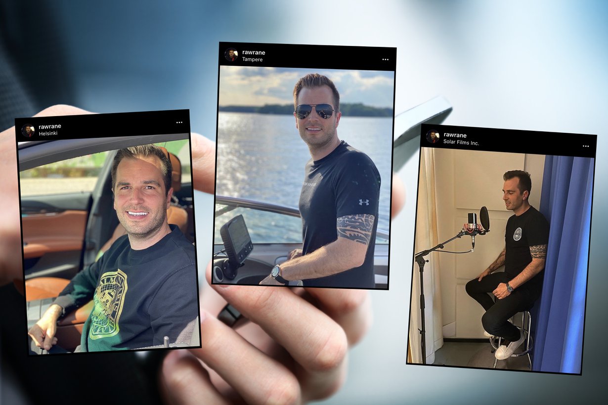 Tutkintavankeudesta vapauduttuaan Niko Ranta-aho palasi Instagramiin ja sai osakseen paljon ihailua.