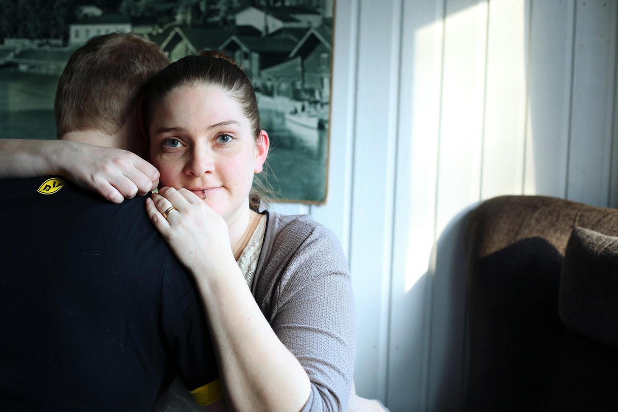Noora toipui lapsettomuushoidoista vuoden, Markku mietti heti tulevaa. ”Surun määrä pysyi tasapainossa”, Noora sanoo. Kuva: Milka Alanen