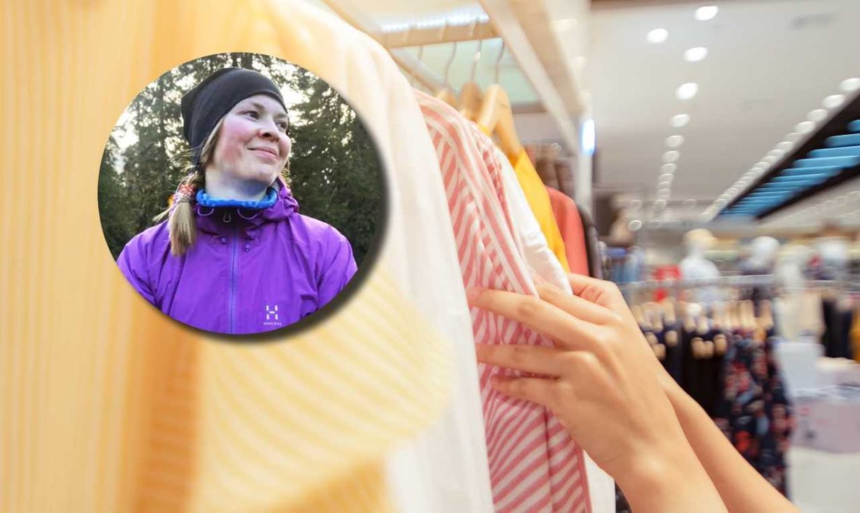 Ostolakon jälkeen yksikään vaate ei ole unohtunut kaappiin, Essi sanoo. – Olen oppinut kunnioittamaan omistamiani vaatteita ja huoltanut niitä paremmin. Kuvat: Essi Koski-Harja