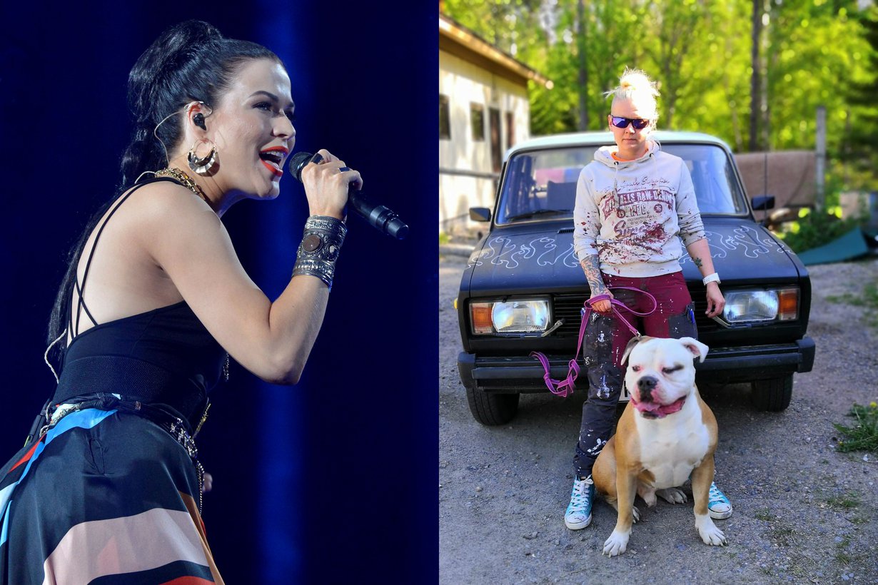 Etelä-Karjalassa asuva Jenni Vartiainen (oik.) on hyötynyt tunnetusta nimestään. Se on laulaja Jenni Vartiaisen ansiota.