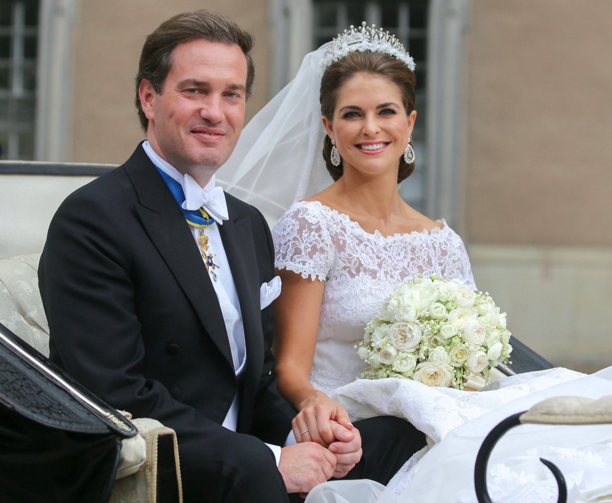 Prinsessa Madeleine ja Christopher O'Neill, kuva REUTERS/Soren Andersson/Scanpix.