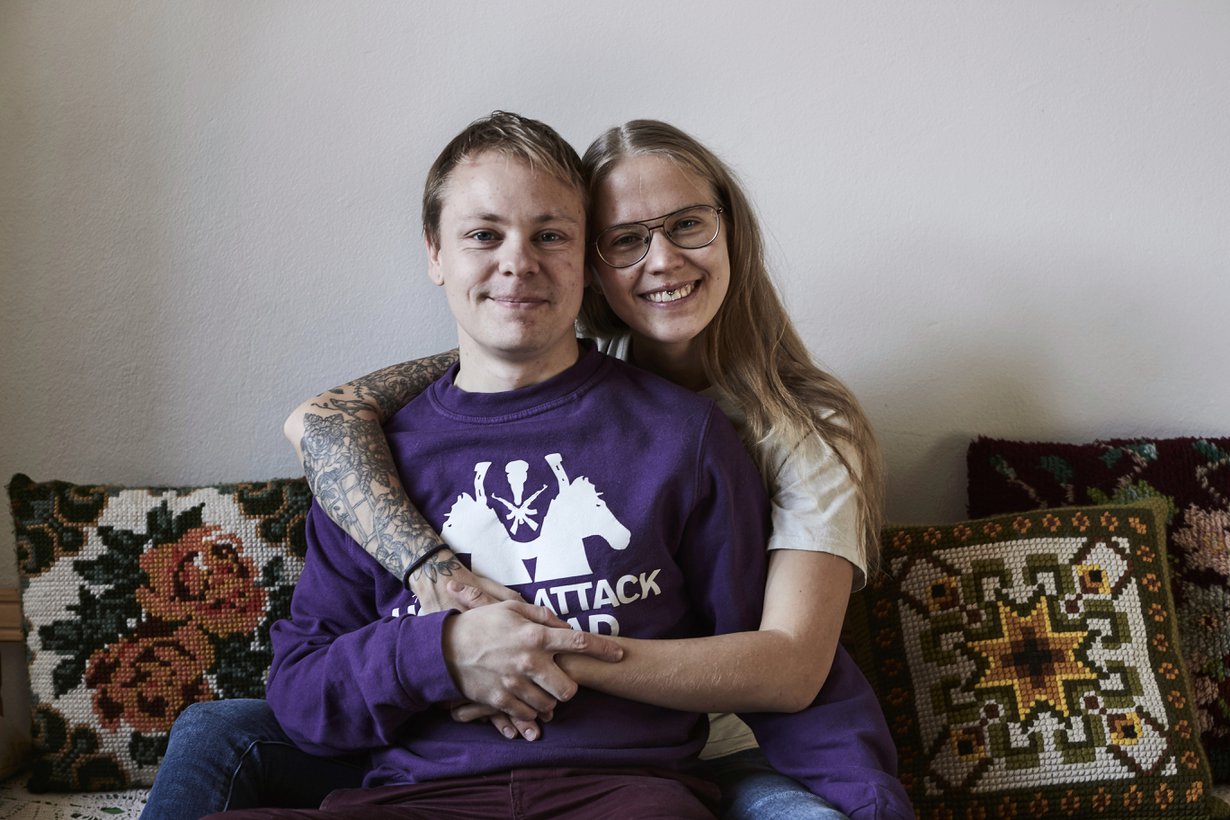 Tamperelaiset Matti Kuparinen ja Klaara Forsell ovat seurustelleet puolitoista vuotta.