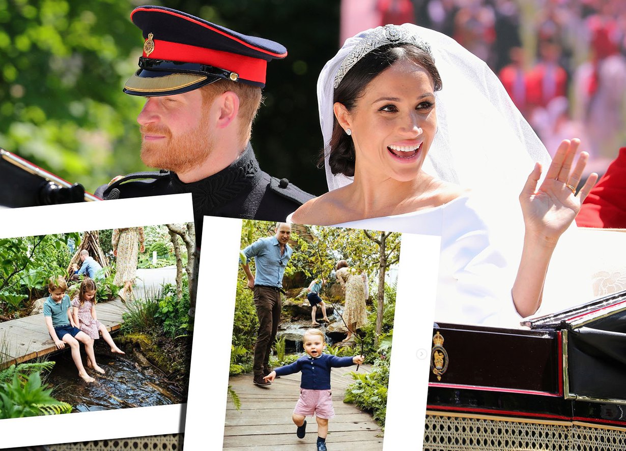 Kensingtonin palatsin suloiset kuvat söivät huomiota Harryn ja Meghanin hääpäivältä.