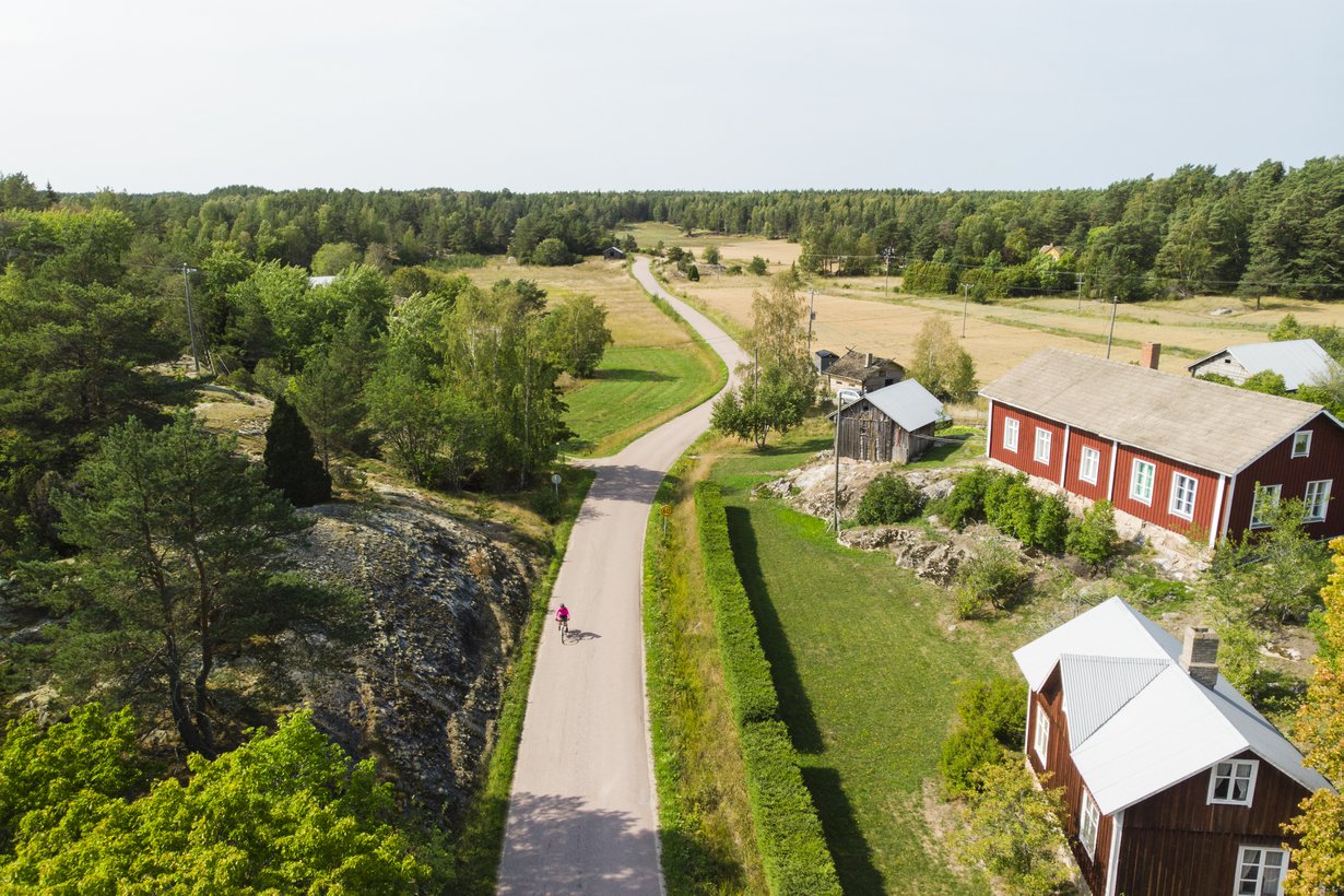 Paraisilla on vaalittu alueen perinteistä ilmettä.