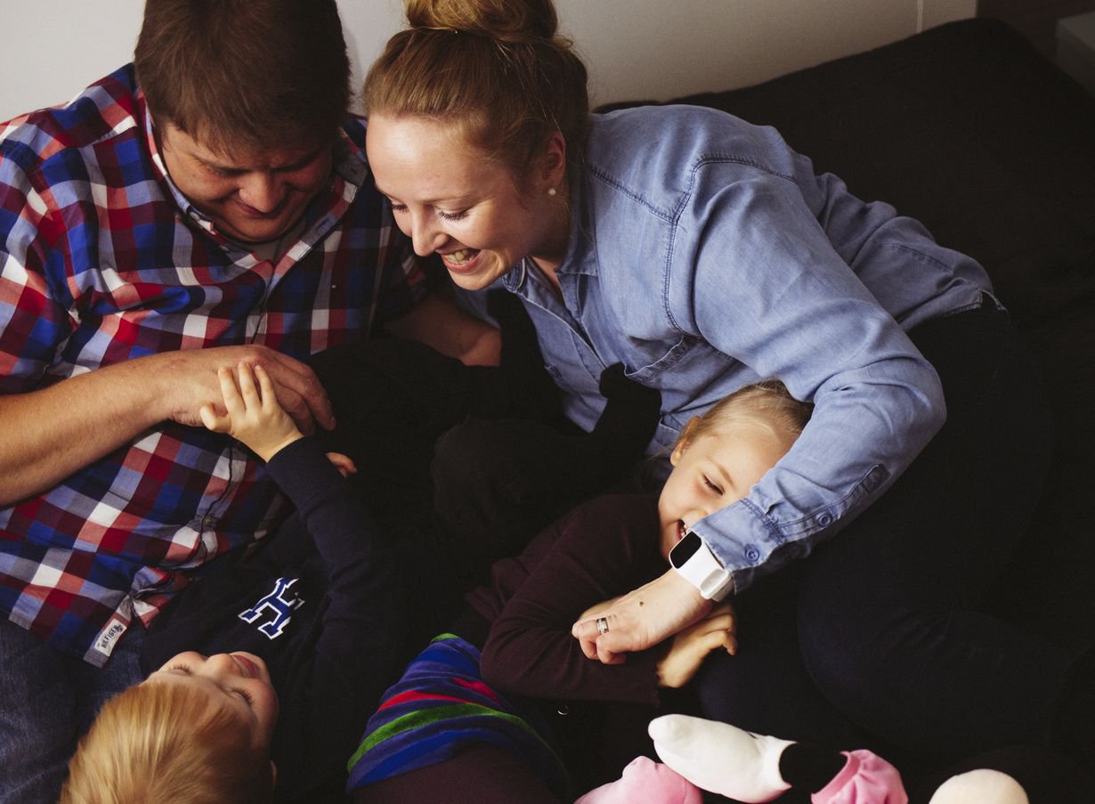 Mikolle ja Jennille lapset ovat lahja, kirjaimellisesti.