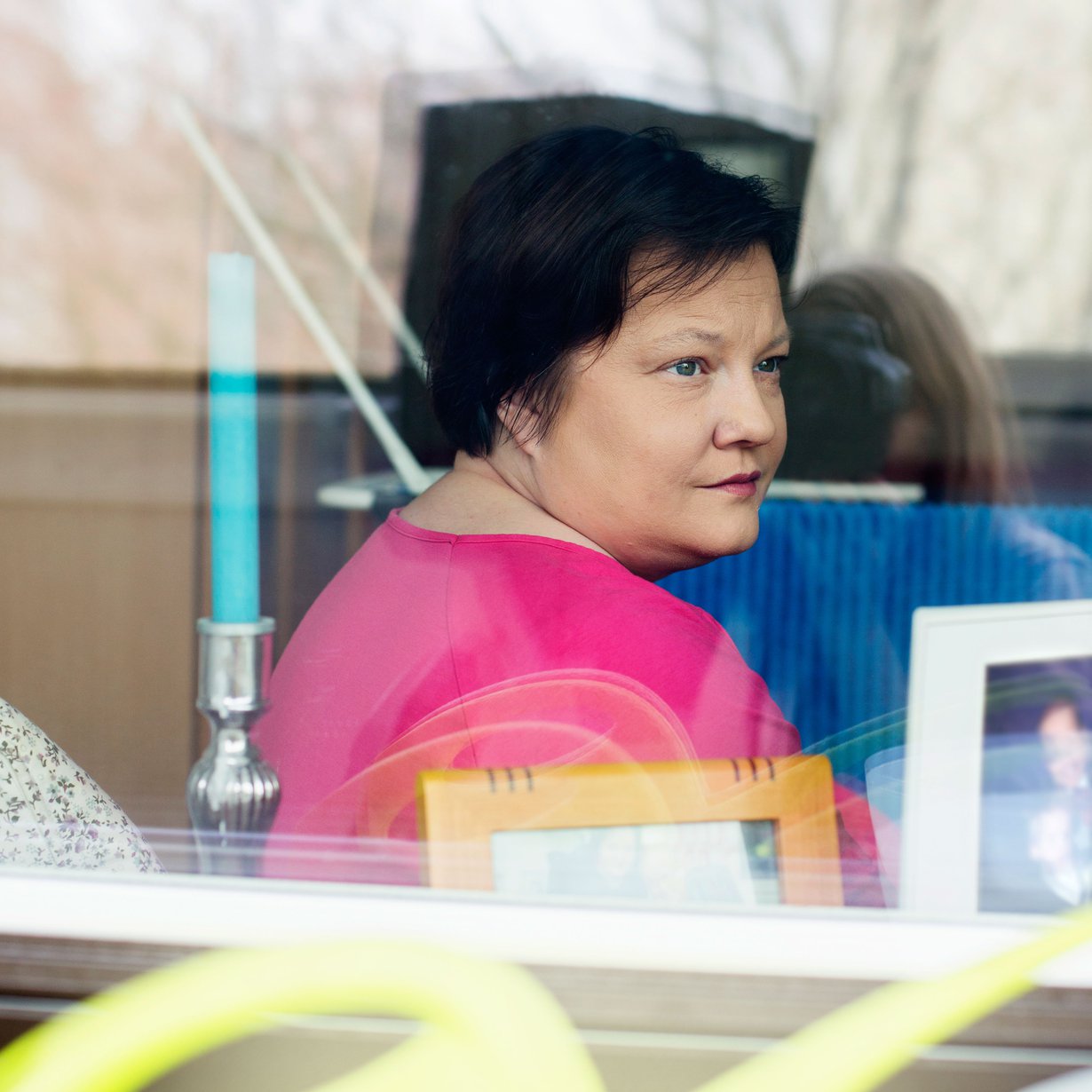 Leena Honkavaara sairastui masennukseen lapsensa syntymän jälkeen. ”Antaisin jokaisen päivän masennuksestani pois. Se oli kärsimystä.” Kuva: Milka Alanen