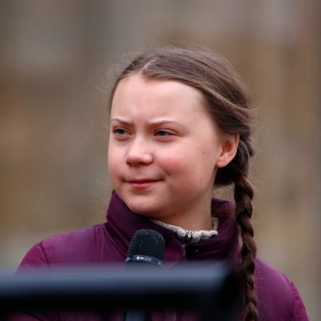 Ruotsalainen Greta Thunberg on 16-vuotias ilmastoaktivisti, joka tunnetaan kampanjastaan ilmastonmuutoksen estämiseksi.