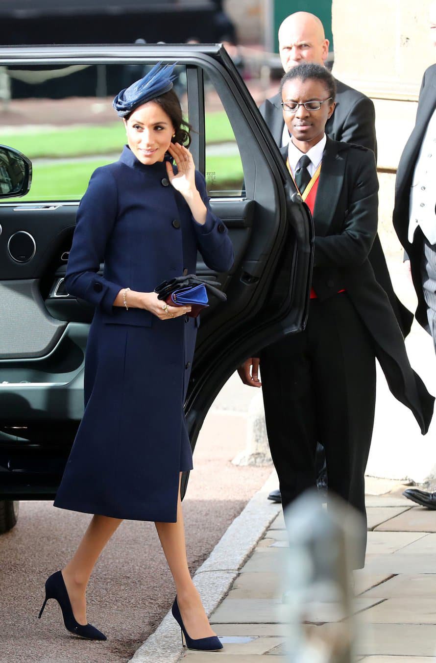 Meghanin sininen mekko käynnisti hurjat raskausspekulaatiot. Kuva: <span class="photographer">Reuters</span>
