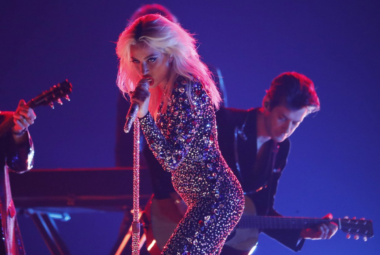 Lady Gaga esiintyi Grammy-gaalassa alkuvuonna 2019.