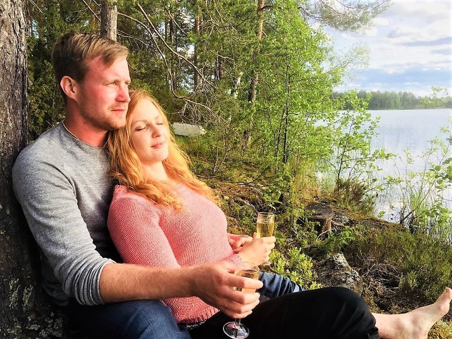 Tuomo ja Marjo löysivät toisensa Maajussille morsian -sarjan viime kaudella. Kuva: <span class="photographer">MTV3</span>