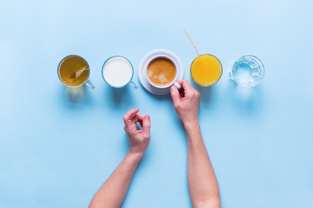 Myös runsas kahvin kittaaminen vaatii reippaasti vettä kaverikseen. Kuva: Shutterstock
