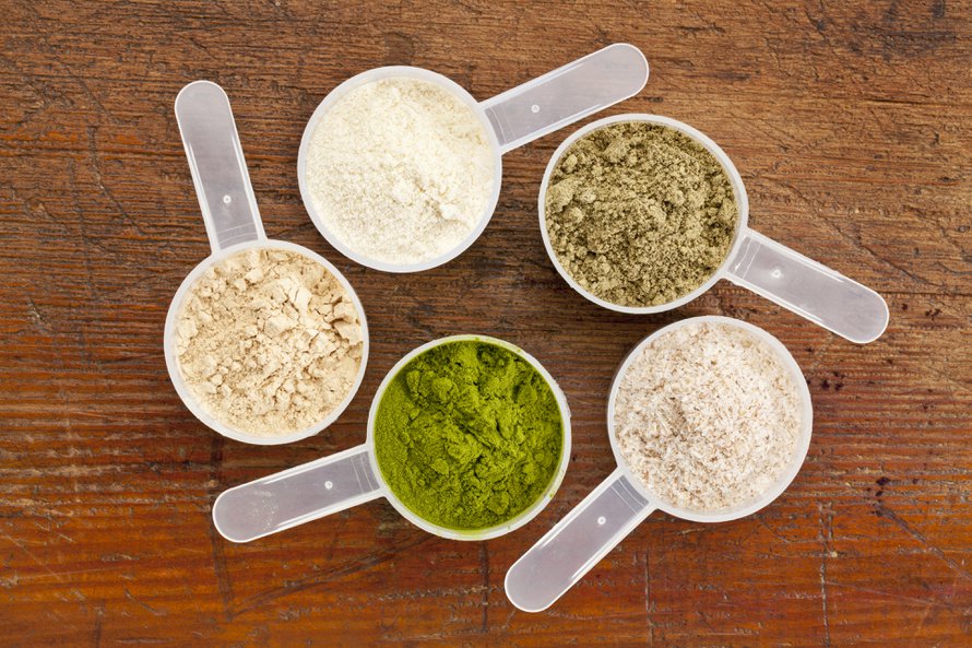 Hamppu, soija, riisi ja herne. Kaikki hyviä vaihtoehtoja palkkariin tai smoothieen.