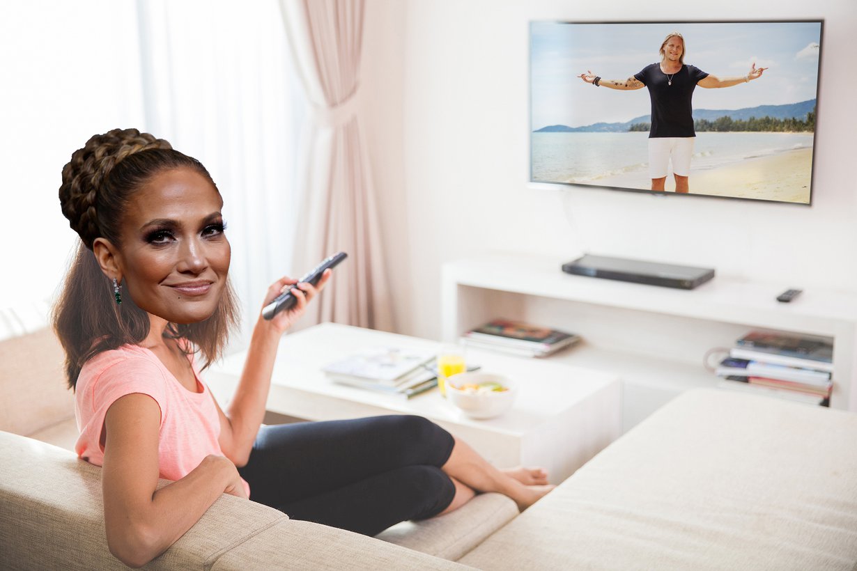 ”Onpa levännyt ja latautunut olo”, sanoi JLo kun Temppareita katsoi.