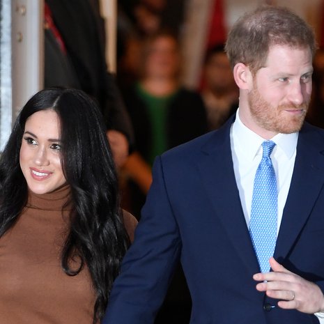 Herttuatar Meghan ja Harry Lontoossa 7. tammikuuta 2020.