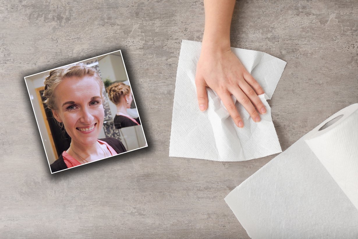 Satu-Maria Ravelin kutsuu itseään himosiivoojaksi. Kuvat: Satu-Marian kotialbumi ja Shutterstock