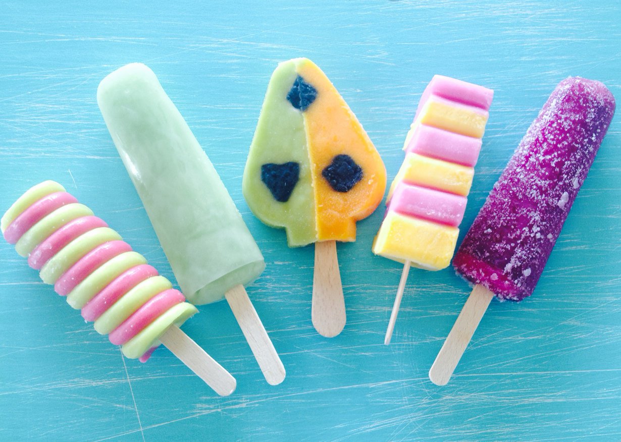 Twister, päärynä-Lipsi, Ässä Mix, Amppari ja vadelma-Lipsi maistuvat makealta elämältä.