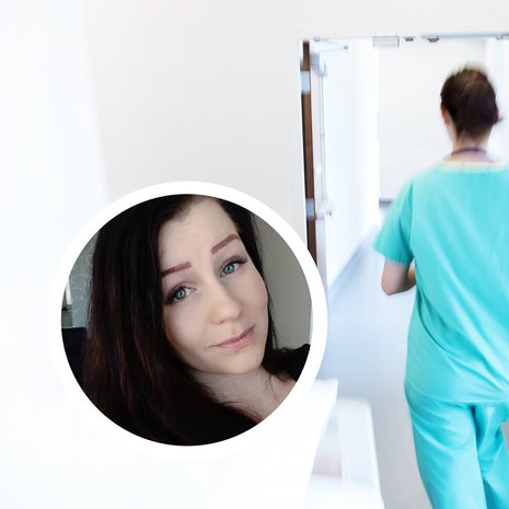 Noora ei ole toistaiseksi kyllästynyt kuulemaan vitsejä ammatistaan: ”Vaikka vitsin olisi kuullut ennenkin, tilanne on aina yllättävä.”