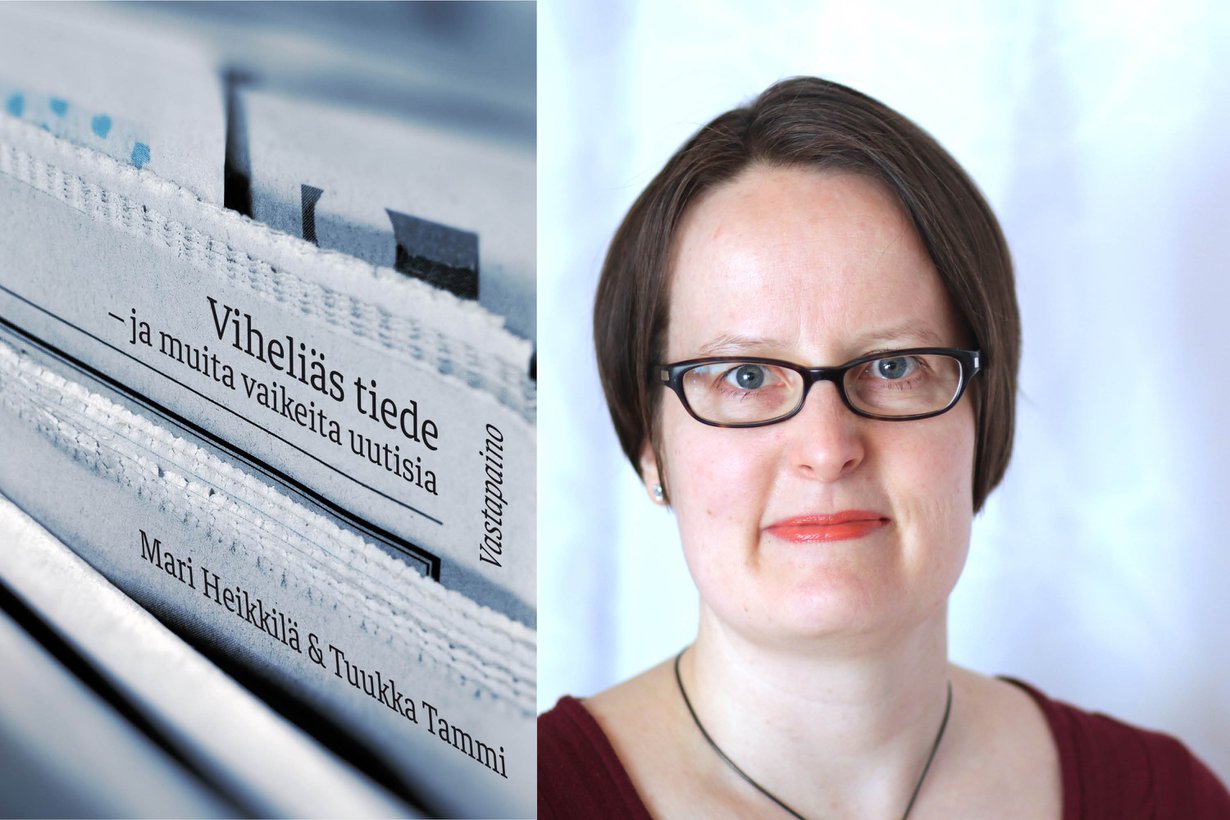 Viheliäs tiede -kirjan toimittaja Mari Heikkilä tietää, että ainakin rokotukset ja huumeet kuumentavat tunteita.