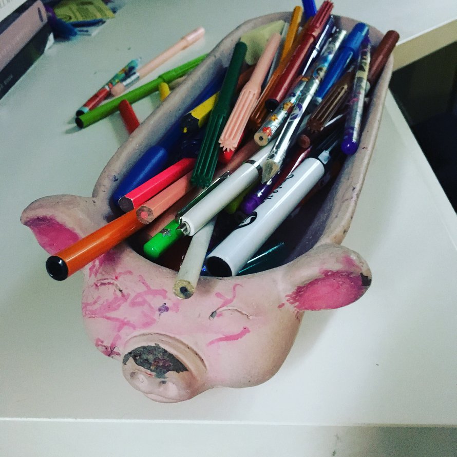Tämä tuhoutumaton sika tullee kulkemaan sukupolvelta toiselle muistoesineenä.