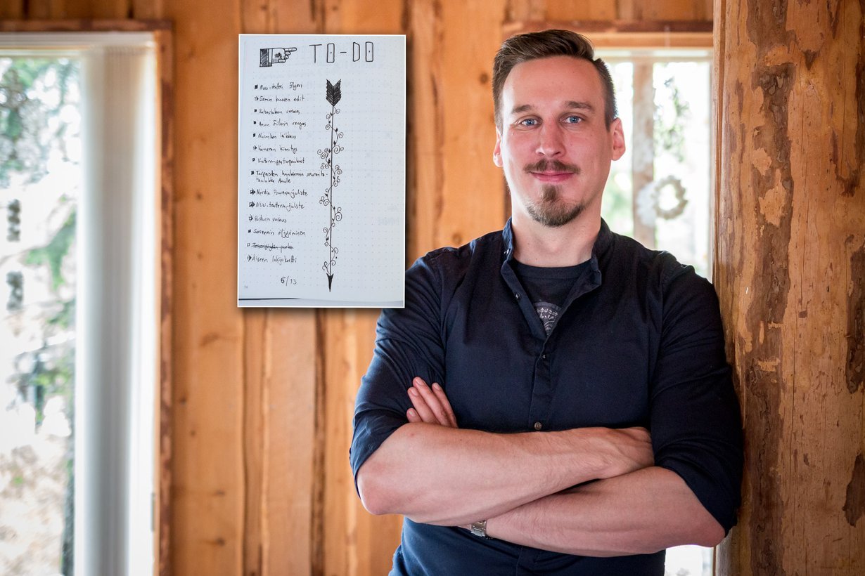 Mikko Koskenkorvan bujoilut alkoivat sattumalta. Kuvat: Mikon kotialbumi