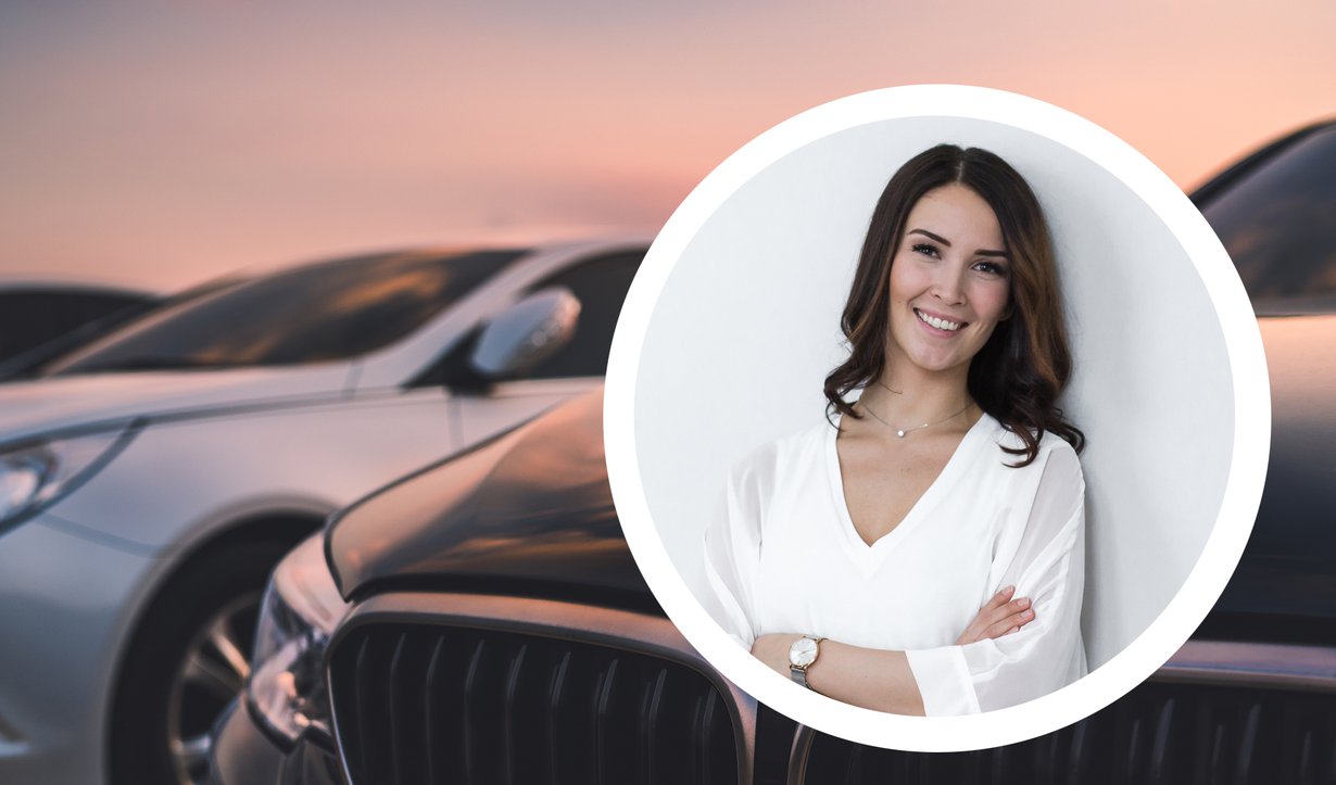 Johanna Pöysti on heikkona laadukkaisiin autoihin.