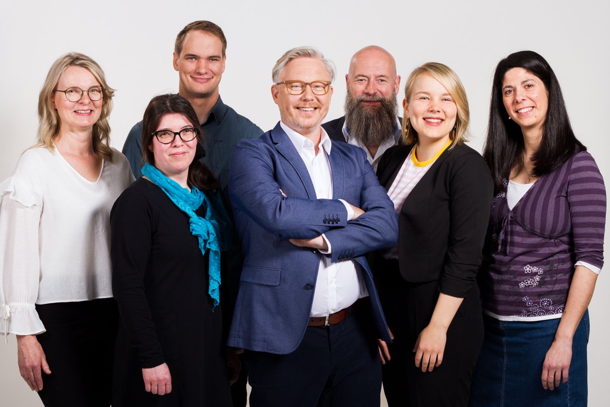 Voitosta kilpailee kuusi innovatiivista finalistia: Annika Ikonen, Paavo Vallas, Hanna Yli-Kuha, Carme Plumed-Ferrer, Minna Sakki-Eerola ja Anssi Räntilä.