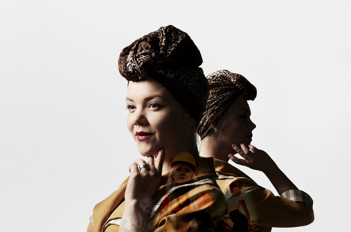 Lapsuudessaan Sanna-Marika oli koulukiusattu. Pin-up on nostanut hänen itsetuntoaan.