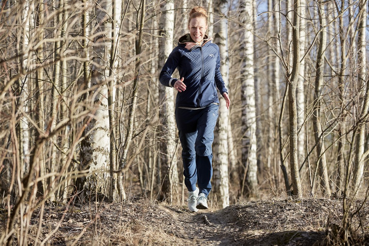 Elsi Reunalalle, 39, juoksu on hyvinvoinnin lähde ja stressin lievittäjä.